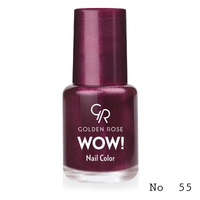 GOLDEN ROSE Wow! Nail Color 6ml-55